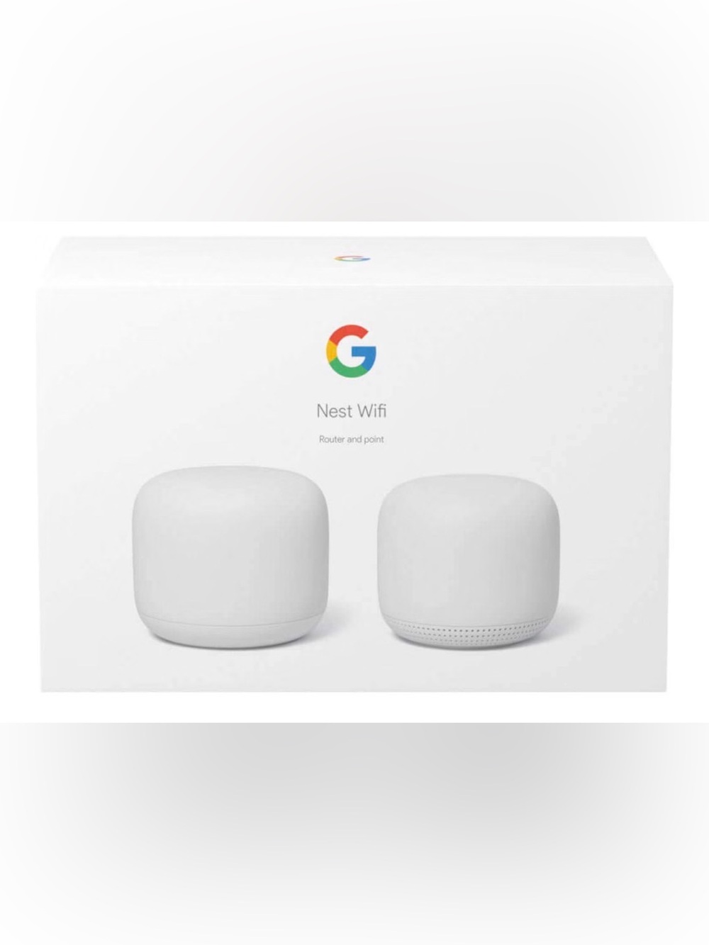 Google Nest Wifi Router and Point